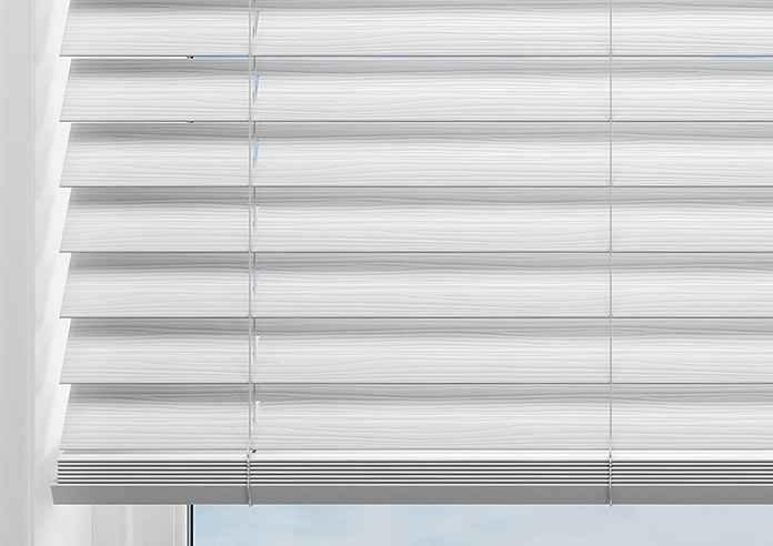 Ecowood, Supreme White Fine Grain - Twist&Fit Venetian Blind - Image 11